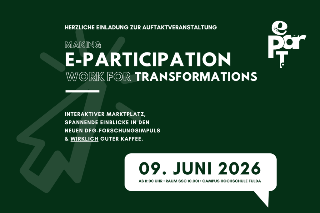 eParT lädt zur Auftaktveranstaltung